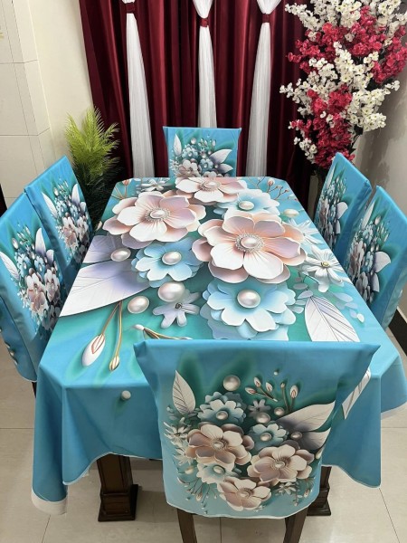 3D printed chair cover and dining table cover
