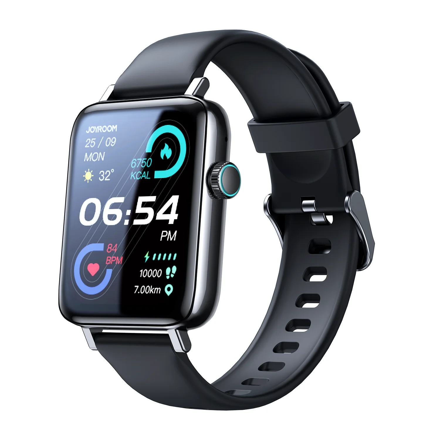 JOYROOM FT5 Fit-Life Series Smart Watch (Answer/Make Call) – Black Color